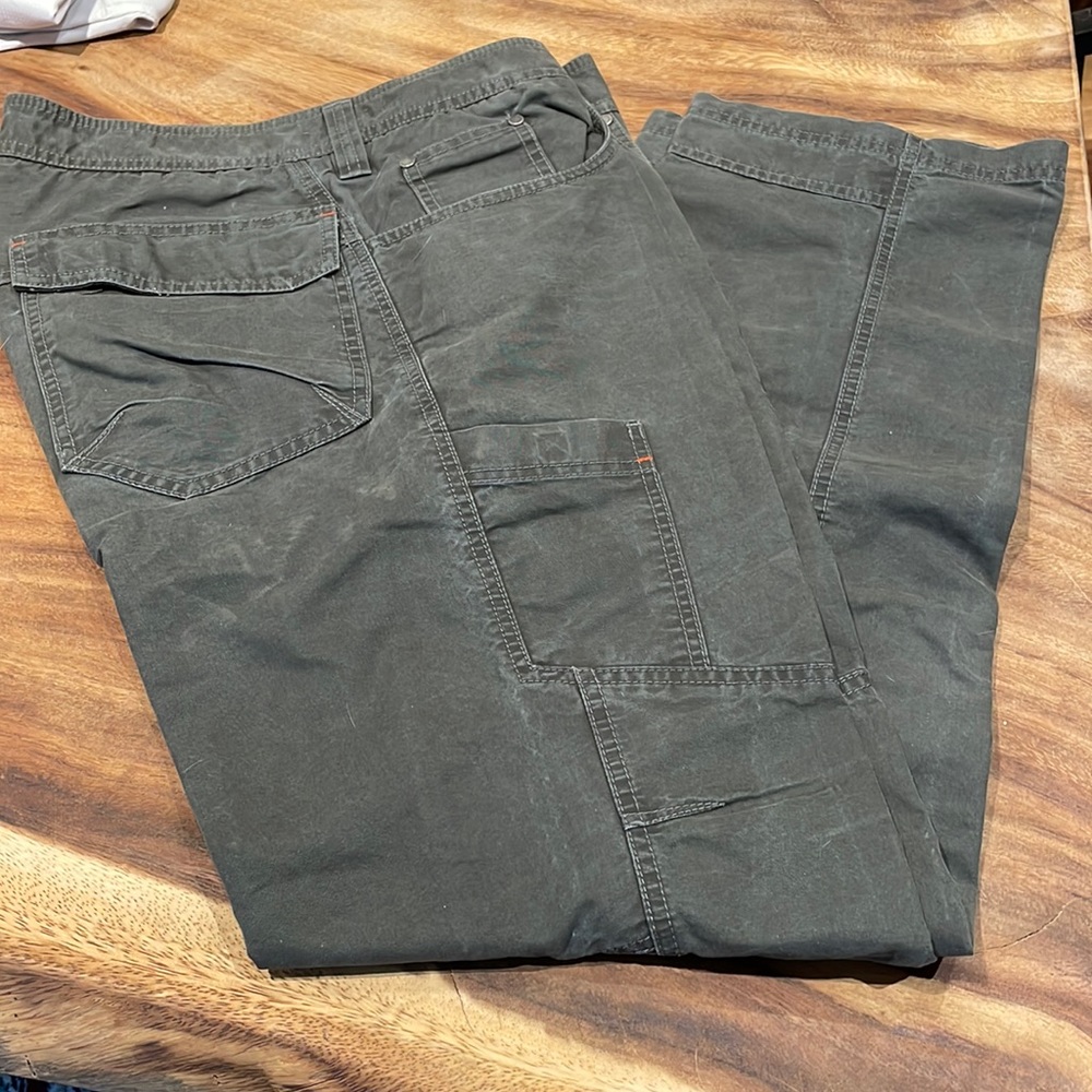 L.L. Bean green chinos